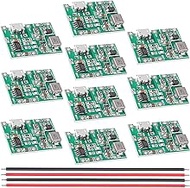 10 pcs 2A USB 18650 Lithium Li-ion Battery Charger Module 3.7V 4.2V to 5V 9V 27V Adjustable DC-DC St