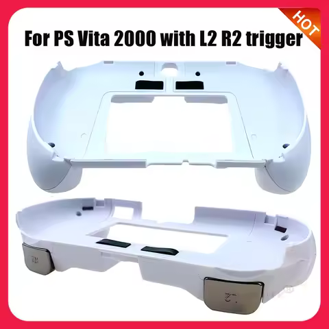 2021 Hand Grip Handle Joypad Shell Case Protection with L2 R2 Trigger Button For PSV 2000 PSV2000 PS