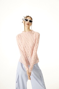 The SRT X8 Ripped Top (TBL113) 3 Colors - เสื้อยืดแขนยาว คอปีนปาด ทอลายตาข่ายพิเศษ