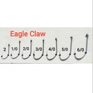 Eagle Claw 090SS (Loose Pkt) Plain Shank Stainless Steel Hook for Saltwater Fishing