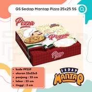 PIZZA BOX 25 X 25 X 5 PIZA BREAD BOX 25X25 DELICIOUS AND STEADY
