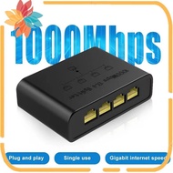 Network Hub Splitter RJ45 Hub Internet Injector 1 in 4 Out Converter Wire Divider PC LAN Extend Adap