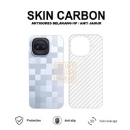 Anti-scratch Rear iQOO 15R iQOO 15 iQOO Z10R iQOO Z10 Lite Skin Carbon 3D Anti-scratch Skin Carbon