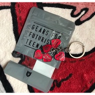 Humanmade Joint Girl Don't Cry Red Heart Keychain nigo Pendant