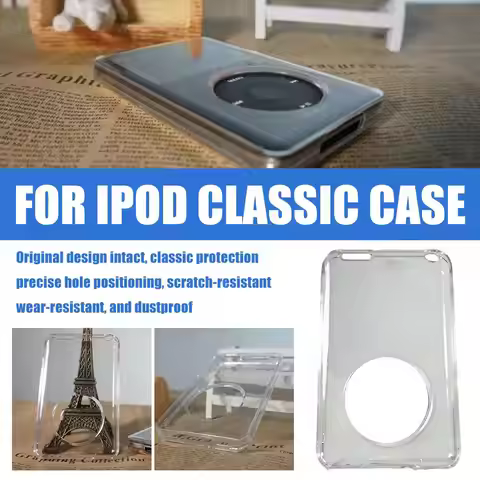 Protective Case For Apple IPod Classic 80 120 160G Full Protective Crystal Clear Hard Cover
