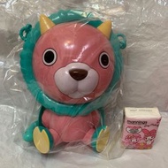 只有一個 全新 spy family anya 間諜過家家 安尼亞奇美拉 獅子公仔 膠爆谷筒 約24cm高 生日禮物