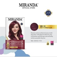 Mc10 MIRANDA hair color red Scarlett dye rambut cat rambut miranda