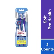 Oral-B Pro-Health 7 Benefits Soft Manual Toothbrush (2 Counts)