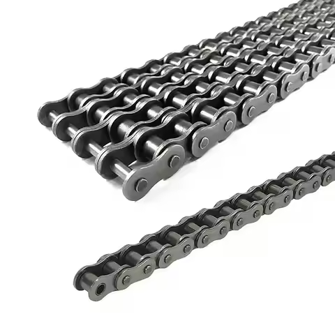 1Pc 2Points 04C 5 Meters 5000mm Sturdy And Durable Industrial Transmission Chain For CNC Parts