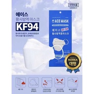 🇰🇷[Made in Korea] 💯IMPORT KF94/individual packing/4ply Face White &amp; Black Mask/KFDA Certified Premium Quality