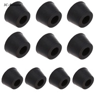 【PC】 20 Pcs Rubber Instrument Case Non-slip Cabinet Box Foot Bumpers Feet 17x10x14mm