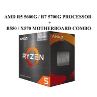 AMD R5 5600G / R7 5700G + Asus / Gigabyte / MSI B550 / X570 Motherboard COMBO