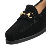 JULIETTA - ALBERT Horsebit Loafer Suede (Unlined)