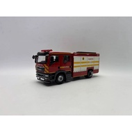 [Orphan] JIEDA FIRE Jetta 1/50 MAN MAN Main War FIRE Truck Model Rescue Main War FIRE Truck Alloy Mo