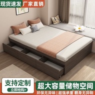 Storage Storage Wholesale People Bed Things Wooden Bed Table Bed Tatami Real Drawer Bedside Floor Be