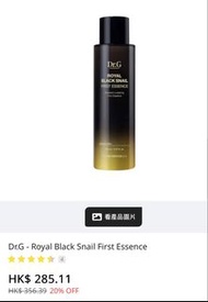 Dr.G 皇家黑蝸牛第一精華