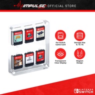 NSW Nintendo Switch Premium Acrylic Card Case Display Stand [Storage x6 / x9 / x14 / x27]