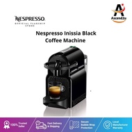 [NESPRESSO MY] - Nespresso Inissia Black Coffee Machine | Espresso Coffee Maker | Automated Coffee Capsule Machine Nespresso (D40-ME-BK-NE4) - 1 Years Nespresso Malaysia Warranty