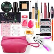 Maybelline 14 in 1 + Sunisa Magic Cuhsion Cosmetic Package - Maybelline + Sunisa Cushion Make Up Pac