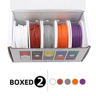 （5 Colors Mix Kit）Heat Resistant Flexible Silicone Wire 30/28/26/24/22/20/18/16AWG Stranded Cable El