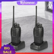 2Pcs Long Range Transceiver with Flashlight Radio Handheld Rechargeable Amateur Receiver Transmitter