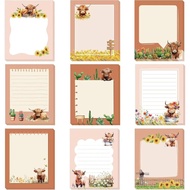 Animal Sticky Notes Sticky Colorful Retro Sticky Notes Learning Diary Creative Tearable Sticky Notes