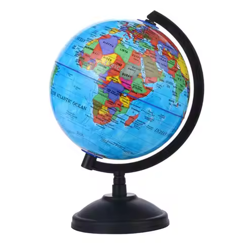360 Degree Rotation All in English Discovery World Ball for Kids Student Early Educational Baby Birt