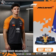 McLaren F1 Formula One 1 Official Racing Team 2025 T-Shirt Mechanix Formula 1 Fans ML XL XXLORANGE