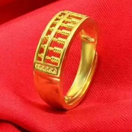 Gold plated Cincin Sempoa adjustable