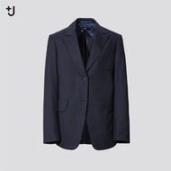UNIQLO +J | 女裝 羊毛西裝外套（深藍色）