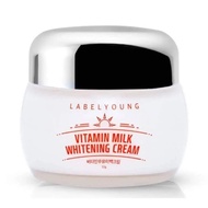 💥สินค้าแท้💥 ครีมหน้าสด LABEL YOUNG Vitamin Milk Whitening Cream 55g