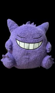 Pokemon 寶可夢 くつろぎタイム 耿鬼 睡覺 巨型 六尾 毛公仔