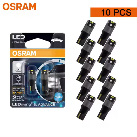 OSRAM LED T10 6000K W5W 194 LEDriving SL Advance 6000K White Car Reading Bulb Door Lamp Interior Lig