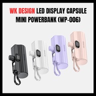 WK Design LED Display Capsule Mini Powerbank (WP-006)