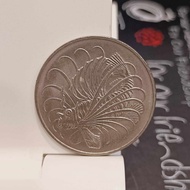 Original Old Singapore SGD 50 Cents Dollar Coins Year 1981