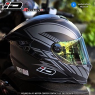 หมวกกันน็อคเต็มใบ ลายใหม่ 2025 ID รุ่น SPARTAN-BT นวมถอดซักได้  แถมฟรีถุงผ้า ID มาตรฐาน มอก. รองรับก