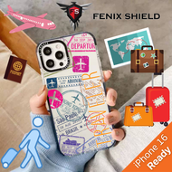 เคส FenixShield Ultra Hybrid [ TRAVELER ] สำหรับ iPhone 16 / 15 / 14 / 13 / 12 / Plus / Pro / Pro Ma