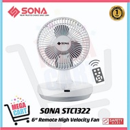 Sona 6" High Velocity Fan STC1322 | STC 1322 (1 Year Warranty)