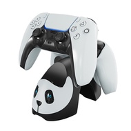 Dual Charger Dock for PS5 playstation 5 Lovely Panda Controller Fast Charger Stand Gamepad Joystick