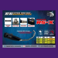 RSX150 /RSX 150 EXHAUST ESPADA E6 OPEN RACING 28MM /32MM