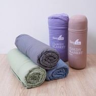azko Sleeplite Microfiber Cloudy Blanket Body Warming Cloth Bed Accessories Bedroom Accessories Bedr