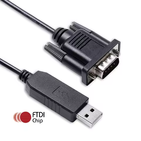 FTDI FT231XS USB RS232 Serial to DB9 Male ICOM Programming Cable for IC-PCR100 IC-PCR1000 ST-9M