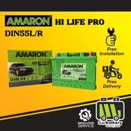 [Installation Provided] Amaron Hi Life Pro DIN55 DIN55L DIN55R Car Battery Bateri Kereta Proton Satr