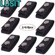LUSIT 1/4/8Pcs Belt Buckle  Double Snaps Outdoor Heavy Duty