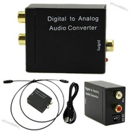 qh1nm666m_ Digital Optical Coax to Analog RCA L/R Audio Converter Adapter with Fiber Cable & USB Cab