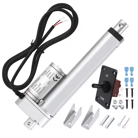 12V Linear Actuator High Speed 14mms Linear Motion Actuator 220lb/1000N Electric Actuator IP54 Water