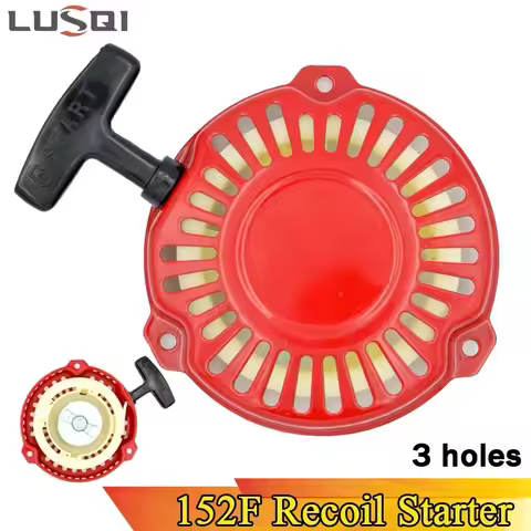 LUSQI 1PC Recoil Starter 3 Blot Gasoline Water Pump Generator Engine Parts For Honda 152F GX100 G100