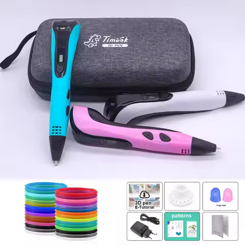 Original 3D Pen For Children 3D Drawing Printing Pen With LCD Screen Use PLA/ABS Filament Toys For K