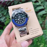 นาฬิกาแบรนด์ Grand Eagle งานแท้ 100% นาฬิกาผู้ชาย สายสแตนเลสสตีลอย่างดี นาฬิการะบบควอทซ์ นาฬิกากันน้