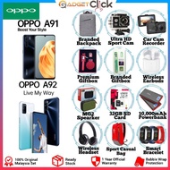 🔥Oppo A92 / A91🔥🎁FREE GIFT🎁ORIGINAL OPPO MALAYSIA WARRANTY